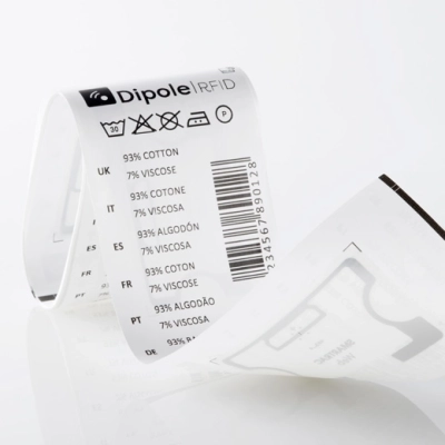 Textile Dipol-RFID-Etiketten