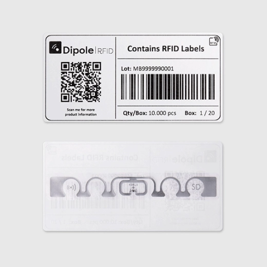 Logistik-RFID-Etikett 100x50 Detail