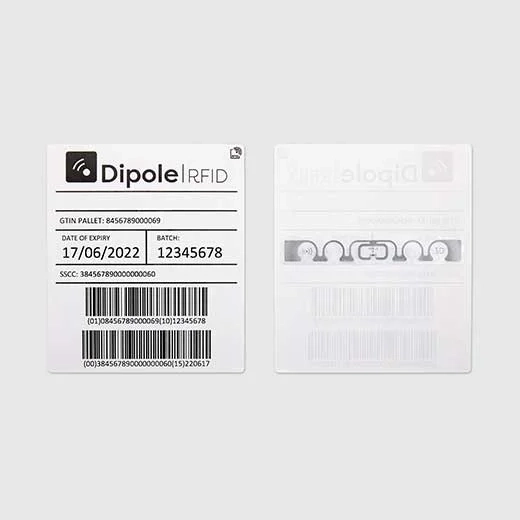 RFID-Etiketten Logistik Detail Dipole