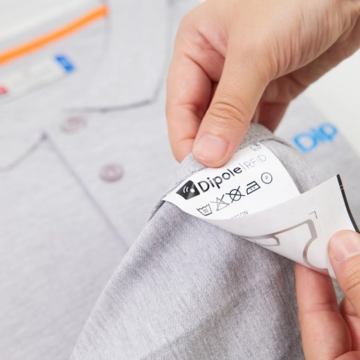 Textile Dipol-RFID-Etiketten Anwendung